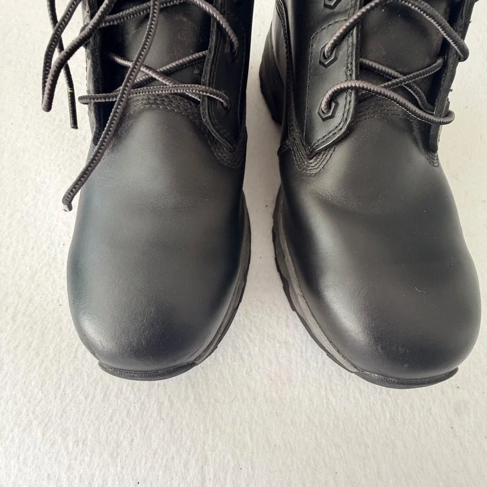 ACE Work Boots Shoes Safety Men's 11 EH Slip Resistant Black Work Boots